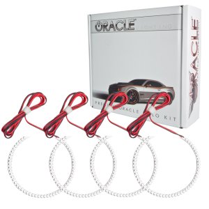 GMC Sierra Headlight Halo Kit - ORACLE Lighting - Round Ring Design - White - `08-`13
